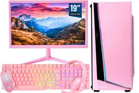 Pc Gamer Completo Rosa I7 6700 32gb Ddr4 Ssd 1tb Vga 4gb