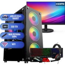 Pc gamer Completo Ryzen 5 5600GT 16gb 1TB Windows 11 - AMD Pc gamer Completo Ryzen 5 5600GT 16gb 1TB Windows 11 - AMD
