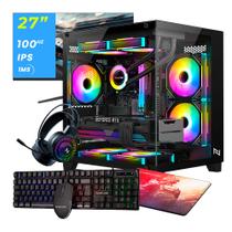 Pc Gamer Completo Ryzen 5 5600GT, 16GB 3200Mhz, (Radeon Vega 7 Integrado), A520M, SSD 480GB, 500W 80 Plus, Monitor 27 100Hz, Neologic - NLI89111 Pc Gamer Completo Ryzen 5 5600GT, 16GB 3200Mhz, (Radeon Vega 7 Integrado), A520M, SSD 480GB, 500W 80 Plus, Monitor 27 100Hz, Neologic - NLI89111