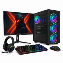 PC Gamer Completo Skill New G, AMD Ryzen 5 8600G, 16GB DDR5 5600 Mhz, Geforce RTX 5060 8GB, SSD M2 1TB, Monitor 24" 180HZ -SKN012