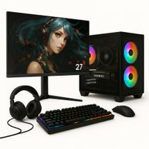 PC Gamer Completo Skill Ryzen 7 5700G, 16GB, RTX 3060 12GB, SSD 512GB M.2, + Monitor 27" IPS 100Hz - SK27007