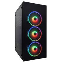 PC Gamer Concórdia AMD Ryzen 3-3200G, RGB, 8GB DDR4, SSD 240GB, Linux, Preto - 31723