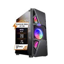 Pc Gamer Core I3 4 Geração Gt 740 Memória 8Gb Ddr3 Hd 1Tb