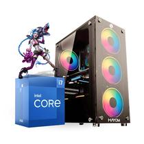 Pc Gamer Cpu Computador Core I7 4790 + 16 gb + Ssd 480 gb + Fonte 550w + WI-FI