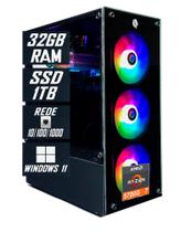 Pc Gamer Cpu Ryzen 7 5700g / Ssd 1tb M2 / 32gb Ddr4 / 700w - TECH POWER