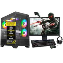 Pc Gamer Darius Completo I5 3ºGer. GTX 1650 16GB SSD 480GB