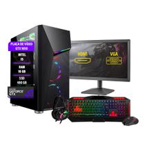 Pc Gamer Darius Completo I5 3ºGer. GTX 1650 16GB SSD 480GB Pc Gamer Darius Completo I5 3ºGer. GTX 1650 16GB SSD 480GB