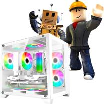 Pc gamer dreamcomputers amd ryzen 5, 16gb ddr4, ssd 480gb, rx 580 8gb - gabinete aquário branco Pc gamer dreamcomputers amd ryzen 5, 16gb ddr4, ssd 480gb, rx 580 8gb - gabinete aquário branco