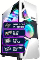 PC Gamer DreamComputers i9 11900 KF,WATER COOLER 32GB RAM, SSD 512GB, RTX 3050 8GB, FONTE 600W 80 Pl