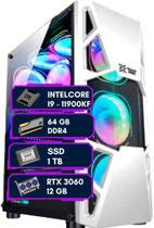 PC Gamer DreamComputers i9 11900k, 64GB RAM, SSD 1 TB, RTX 3060 12GB,WATER COOLER 240MM,FONTE 700W PC Gamer DreamComputers i9 11900k, 64GB RAM, SSD 1 TB, RTX 3060 12GB,WATER COOLER 240MM,FONTE 700W