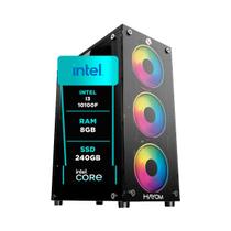 PC Gamer eFacini Intel I3 SSD 240GB 8GB DDR4 500W AFOX NVIDIA GeForce GT 730