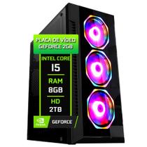 PC Gamer Fácil Barato Intel Core i5 8GB HD 2TB Geforce 2GB