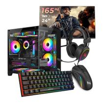 Pc Gamer Full Black Ryzen 5 5600GT, 16GB 3200Mhz, (Radeon Vega 7 Integrado), A520M, SSD 480GB, 500W 80 Plus, NLI89953 Pc Gamer Full Black Ryzen 5 5600GT, 16GB 3200Mhz, (Radeon Vega 7 Integrado), A520M, SSD 480GB, 500W 80 Plus, NLI89953