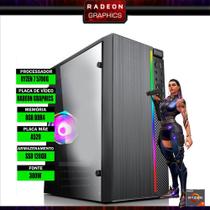 Pc Gamer G-Fire Htg-722 AMD Ryzen 7 5700G 8Gb (Radeon Graphics 2Gb) SSD 120GB 300W