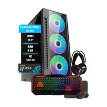 Pc Gamer Hércules Intel i3 GT 740 8GB Hd 500GB