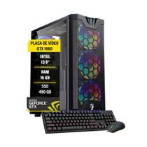 Pc Gamer I3 6 16Gb Gtx 1660 Ssd 480Gb