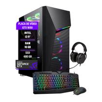 Pc Gamer I3 9100 16Gb DDR4 GTX 1650 SSD 480GB Pc Gamer I3 9100 16Gb DDR4 GTX 1650 SSD 480GB