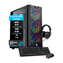 Pc Gamer i5 10400F 16Gb DDR4 GTX 1650 4GB HD 1TB SSD 480GB Pc Gamer i5 10400F 16Gb DDR4 GTX 1650 4GB HD 1TB SSD 480GB