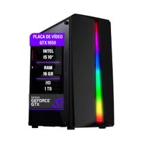 Pc Gamer i5 10400F 16Gb DDR4 GTX 1650 4GB HD 1TB SSD 480GB