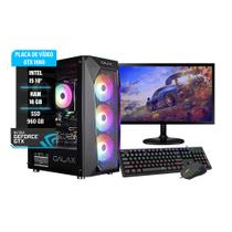 PC GAMER I5 10º 16GB SSD 960 GTX 1660 COMPLETO + MONITOR 32"