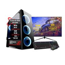PC GAMER I5 12º 16GB SSD 960 GTX 1660 + MONITOR 32"