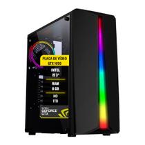 Pc Gamer i5 3 8GB GTX 1650 Memória 8GB HD 1TB SSD 240GB