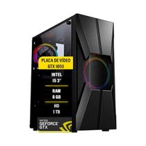 PC Gamer i5 3º SSD120Gb Memória 8Gb Hd 1TB GTX 1650 PC Gamer i5 3º SSD120Gb Memória 8Gb Hd 1TB GTX 1650