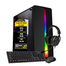 PC GAMER I5 6º 16GB GTX 1650 4GB SSD 240 GB