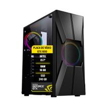 Pc Gamer i5 7 GTX 1650 Memória 16Gb SSD 240GB Fonte 600W