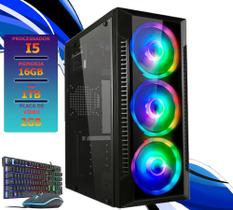 Pc gamer i5 8gb hd 1tb kit gamer placa de vídeo - AGS