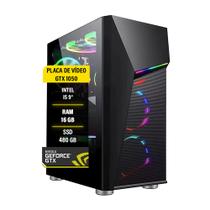 Pc Gamer i5 9400 Memória RAM 16GB GTX 1050 Hd 1TB SSD 480GB