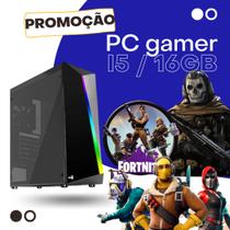 PC GAMER i5 / rx 550 / 16gb / 500w / gabinete gamer