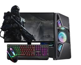 Pc gamer i7 16gb ram hd1tb ssd240gb placa de vídeo de 4gb