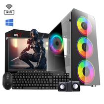 Pc Gamer I7 2600 8Gb GT 610 2Gb SSD 480 Win 10 Wi Fi Moni 21 - BRX