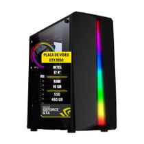 Pc gamer I7 4790 GTX1650 Memória 16GB SSD 480GB
