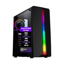 Pc gamer I7 4º GTX1650 4GB 16GB RAM SSD 480GB Fonte Pc gamer I7 4º GTX1650 4GB 16GB RAM SSD 480GB Fonte