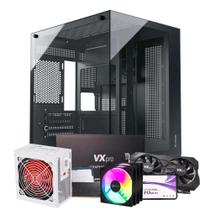 PC Gamer i7 7 RX580 8GB 16GB SSD 512GB RGB Aquário Montado