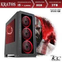 PC Gamer ICC KTL2584S Intel Core I5 3,20 Ghz 8GB 3TB GT210 1GB HDMI FULL HD