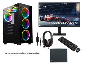 PC Gamer III GR INFO , AMD Ryzen 5 modelo 2600, RX 570 , 16GB DDR4, SSD 480GB