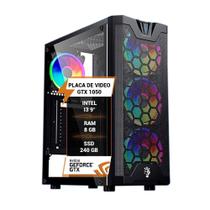 Pc Gamer Intel Core I3 9 Memória Ram 8Gb Ssd 240Gb Gtx 1050