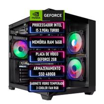 PC Gamer Intel Core i5 3.8Ghz RAM 16GB SSD 480GB GEFORCE 2GB ADVANCEDTECH