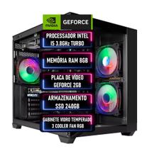 PC Gamer Intel Core i5 3.8GHz RAM 8GB SSD 240GB GEFORCE 2GB ADVANCEDTECH