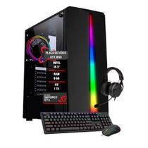 Pc Gamer Intel Core I5 3 Gtx 1050 Ram 8Gb Hd 1Tb Ssd 120Gb - Tech Fusion