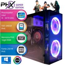 Pc Gamer Intel Core I5-3470 3.6ghz 16gb Ssd240g Lol Freefire