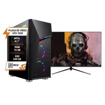 Pc Gamer Intel Core I5 7 Gtx 1650 Memória 16Gb Ssd 240Gb