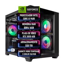 PC Gamer Intel Core i5 9ªgeração RAM DDR4 16GB SSD 1TB GEFORCE RTX 3050 6GB ADVANCEDTECH