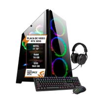 Pc Gamer Intel Core I7 10 Rtx 3050 8Gb Memória 16Gb Ram Ssd - Wj Info