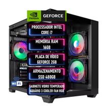 PC Gamer Intel Core i7 RAM 16GB SSD 480GB GEFORCE 2GB - ADVANCEDTECH