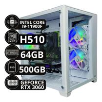 Pc Gamer Intel Core I9-11900f Ger 64gb Rtx 3060 Nvme 500gb