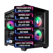 PC Gamer Intel Core i9 12900KF RTX 4070 12GB RAM DDR4 32GB SSD 960GB - ADVANCEDTECH